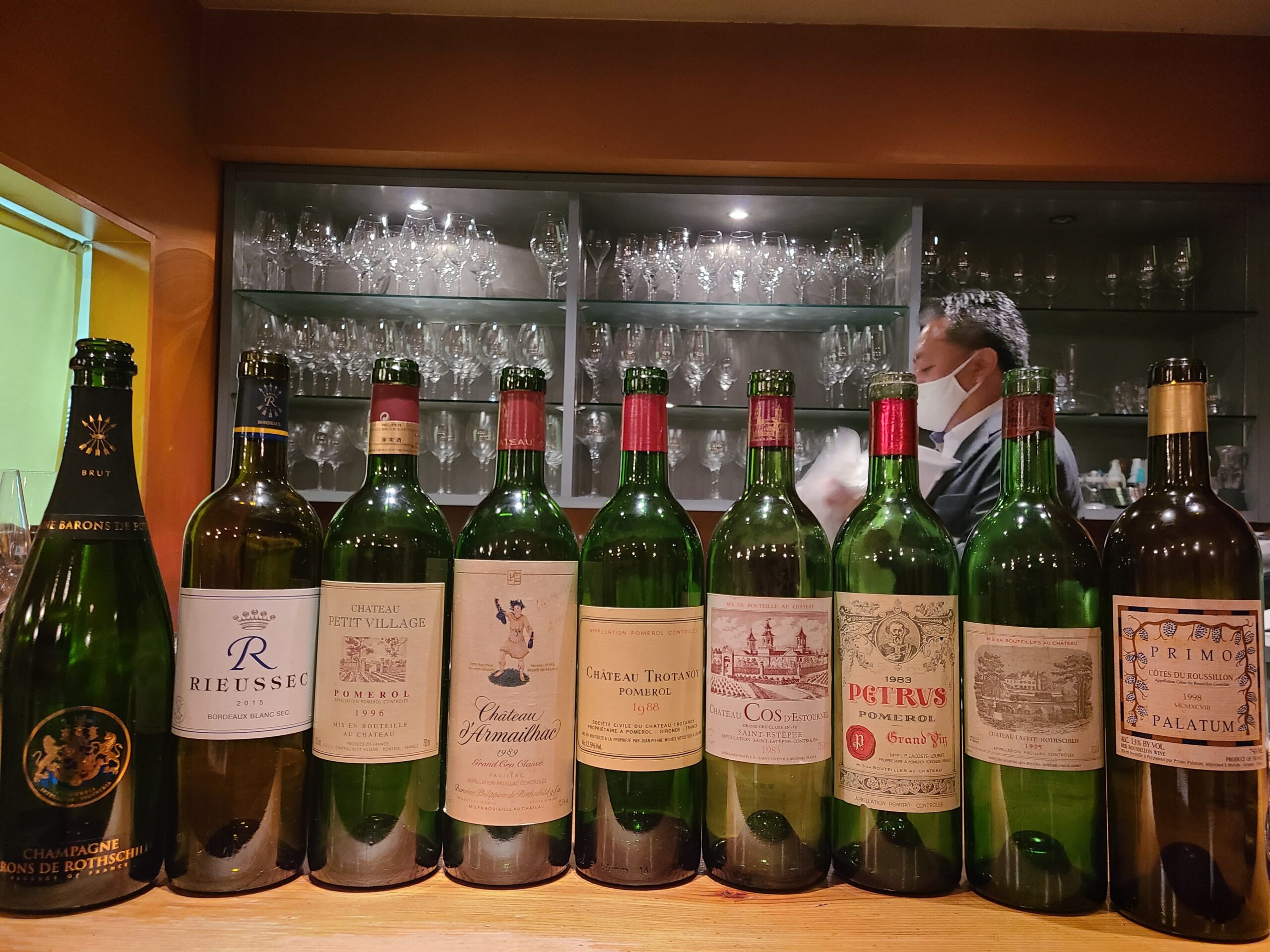 It was a particularly fine night with GRAND VIN DE BORDEAUX